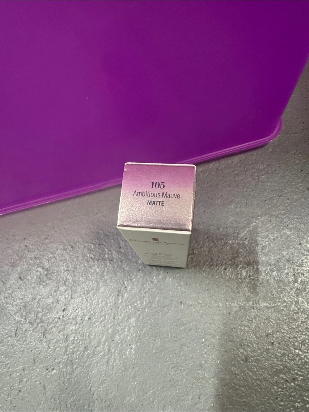 NEW Elizabeth Arden lipstick - color #105 Ambitious Mauve Matte